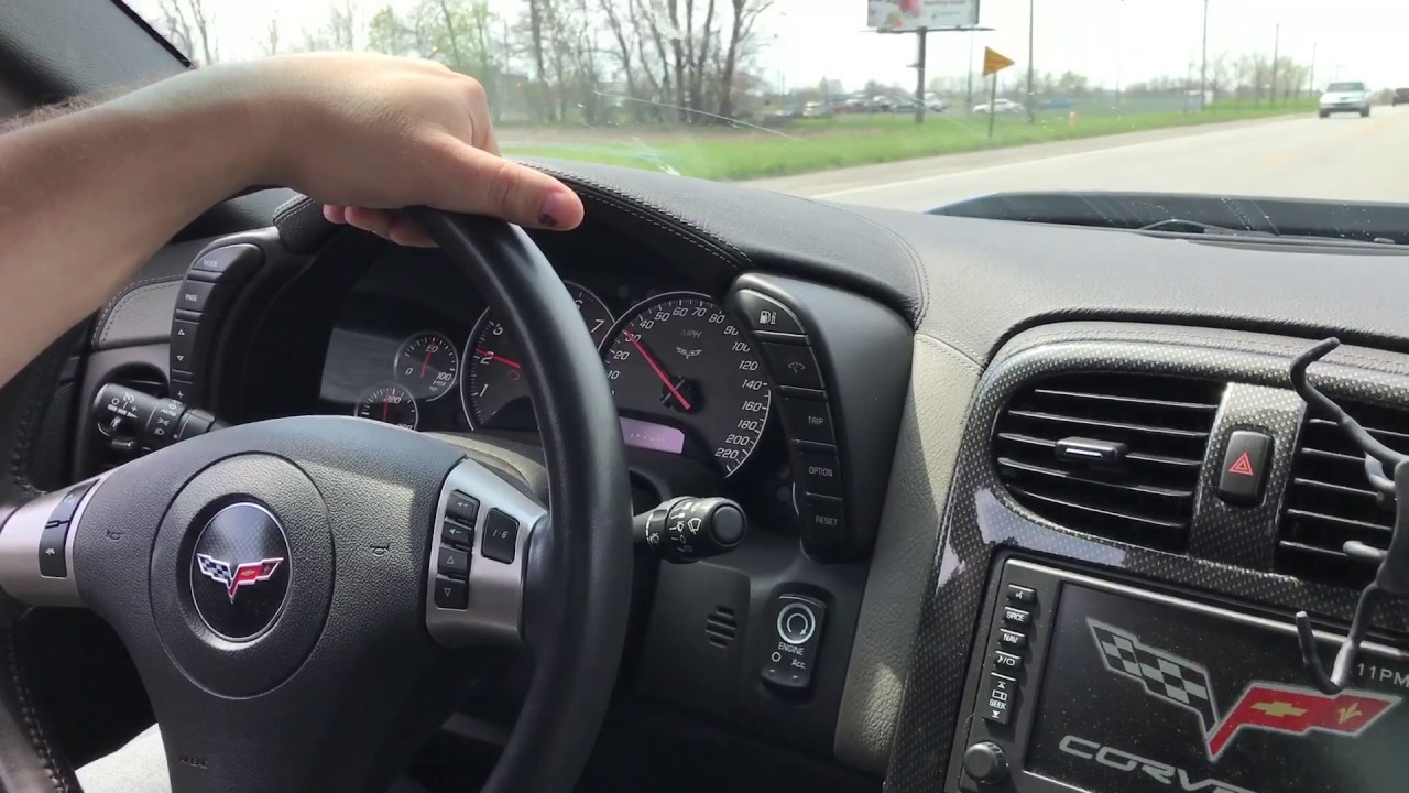 ZR1 with 900+ Horsepower on a test drive