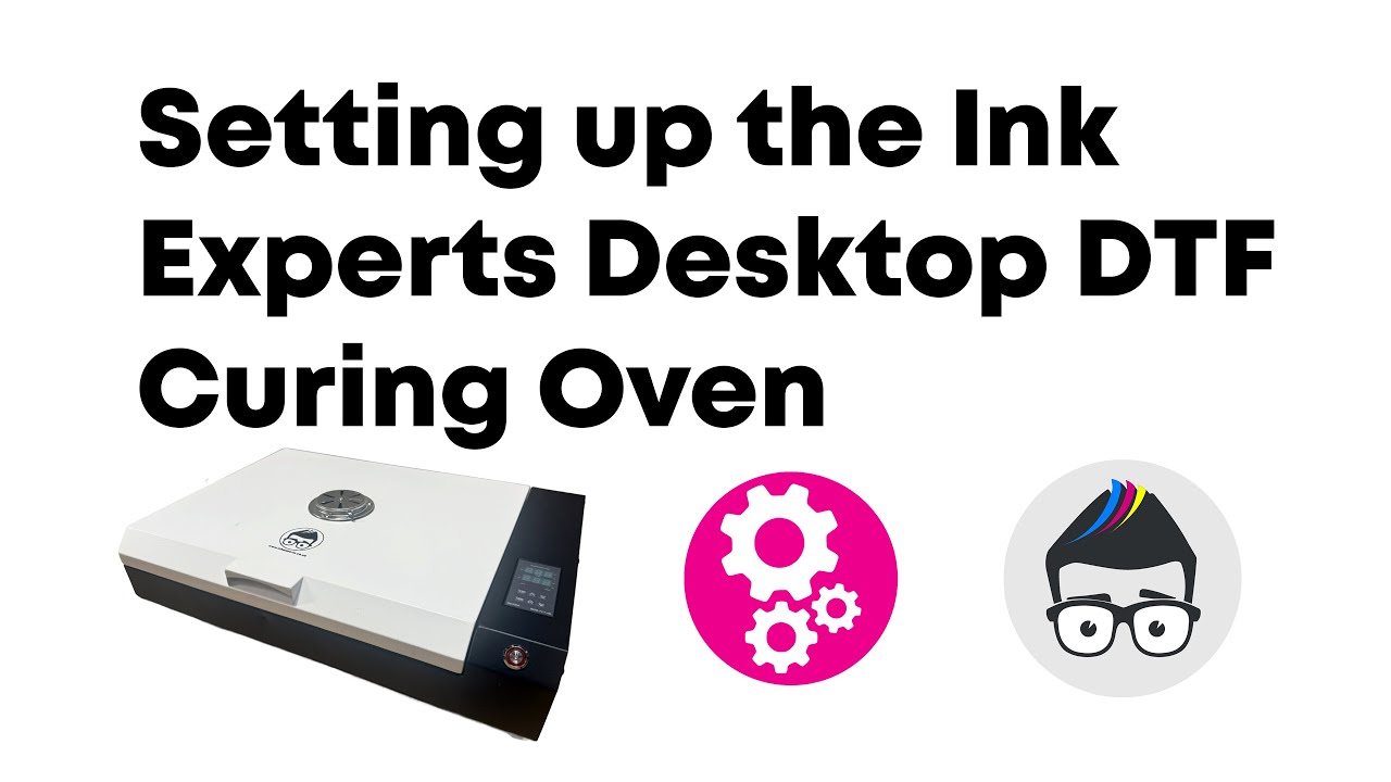 Ink Experts Desktop DTF Curing Oven Setup