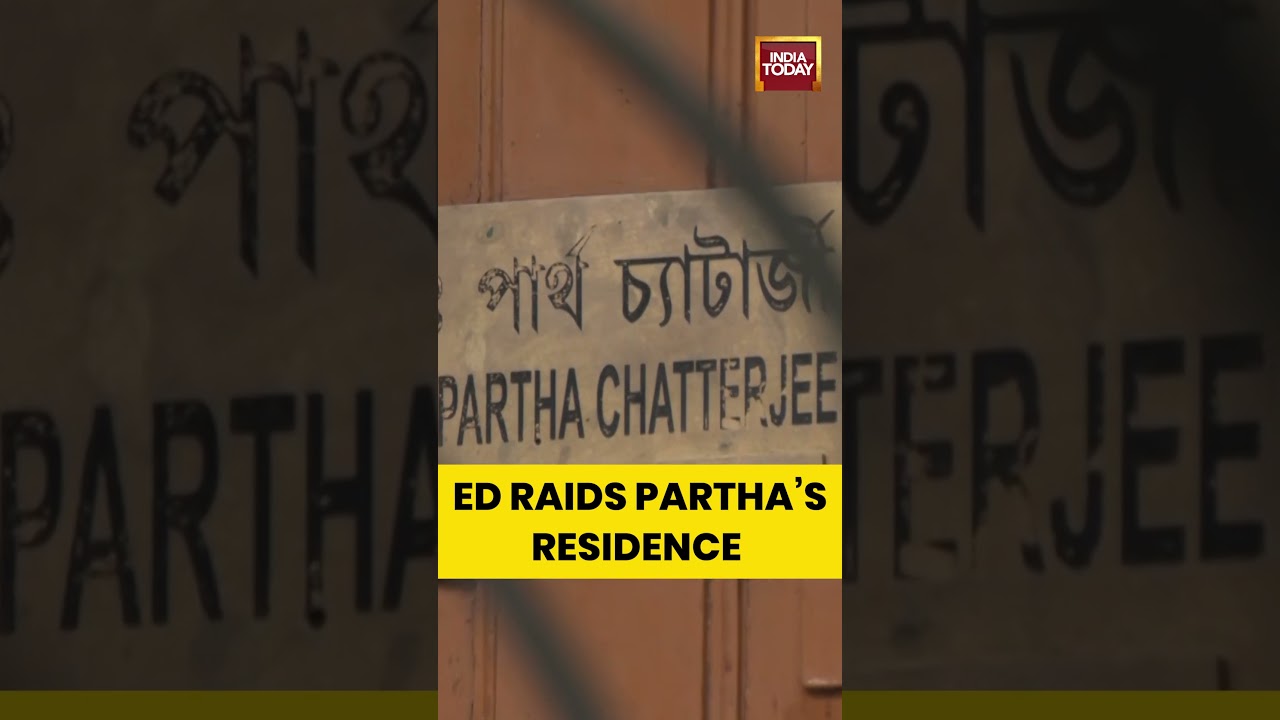 ED Raids Partha Chatterjee&rsquo;s Kolkata Home in SSC Job Scam Case | West Bengal