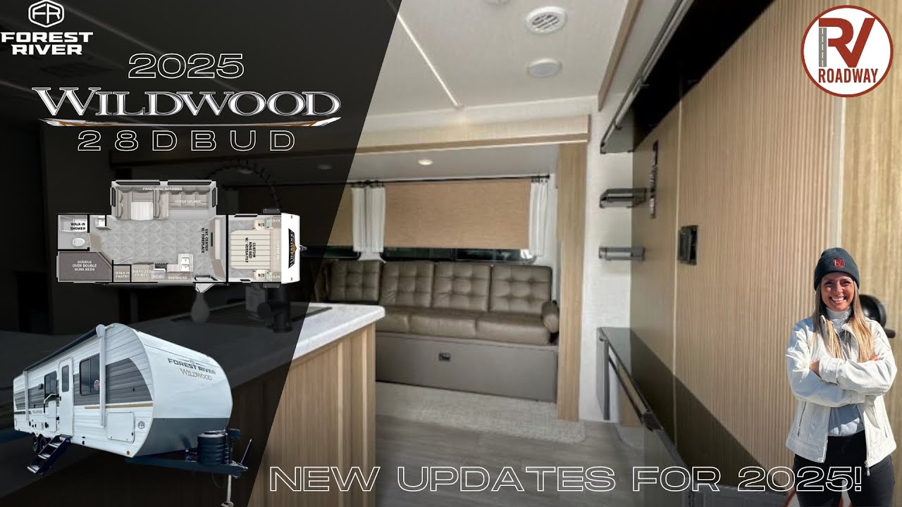 FIRST LOOK! 👀 Checkout the New 2025 Forest River RV Wildwood 28DBUD