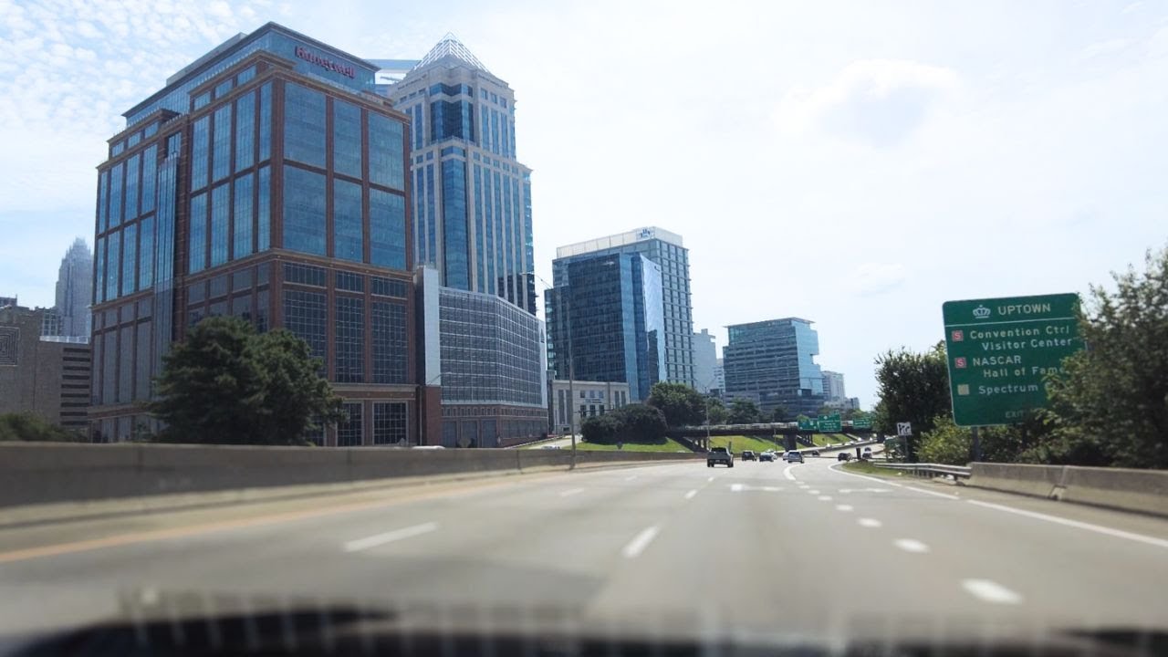 Summer Drive in Charlotte, North Carolina | Drive Through Neighborhoods | 4k60fps