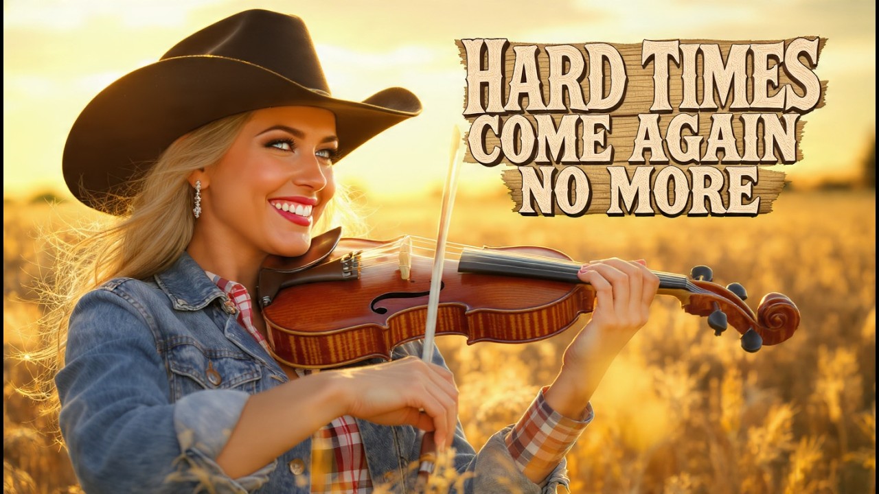 Hard Times Come Again No More - Traditional Bluegrass / Folk Cover | 🎻 Beautiful Female Vocals