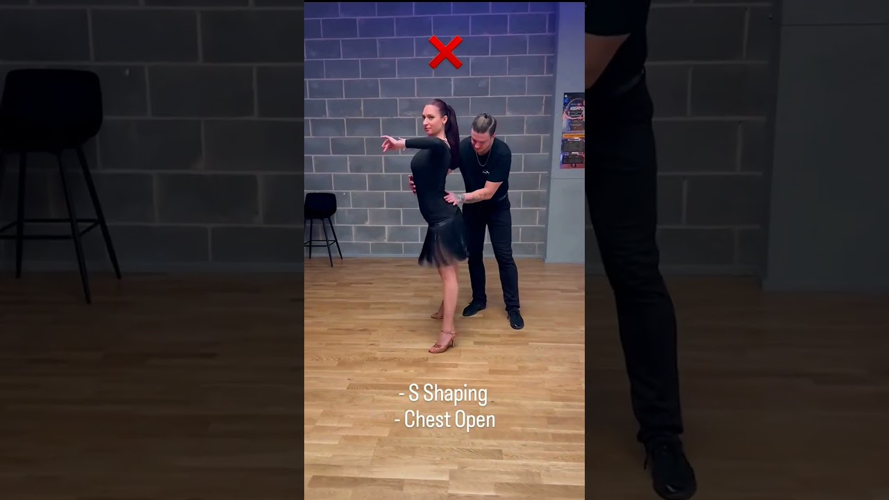 Let's practice your posture in Latin dances! Keep dancing and keep improving #dance #dancer #shorts