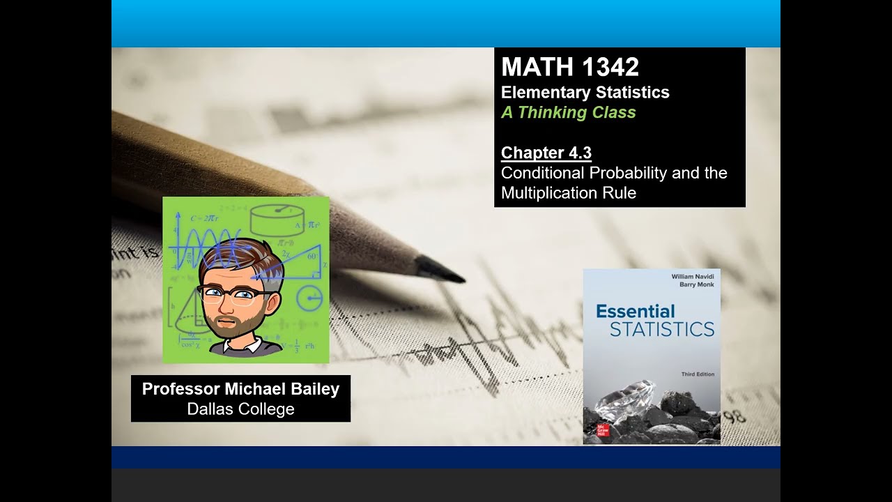 1342   Section 4.3 Conditional Probability and the Multiplication Rule  Bailey