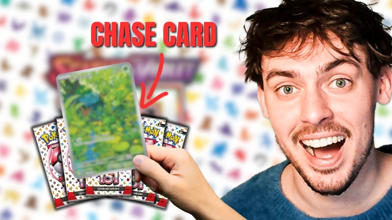 I PACKED A CHASE CARD IN MY FIRST POKEMON 151 BOXES