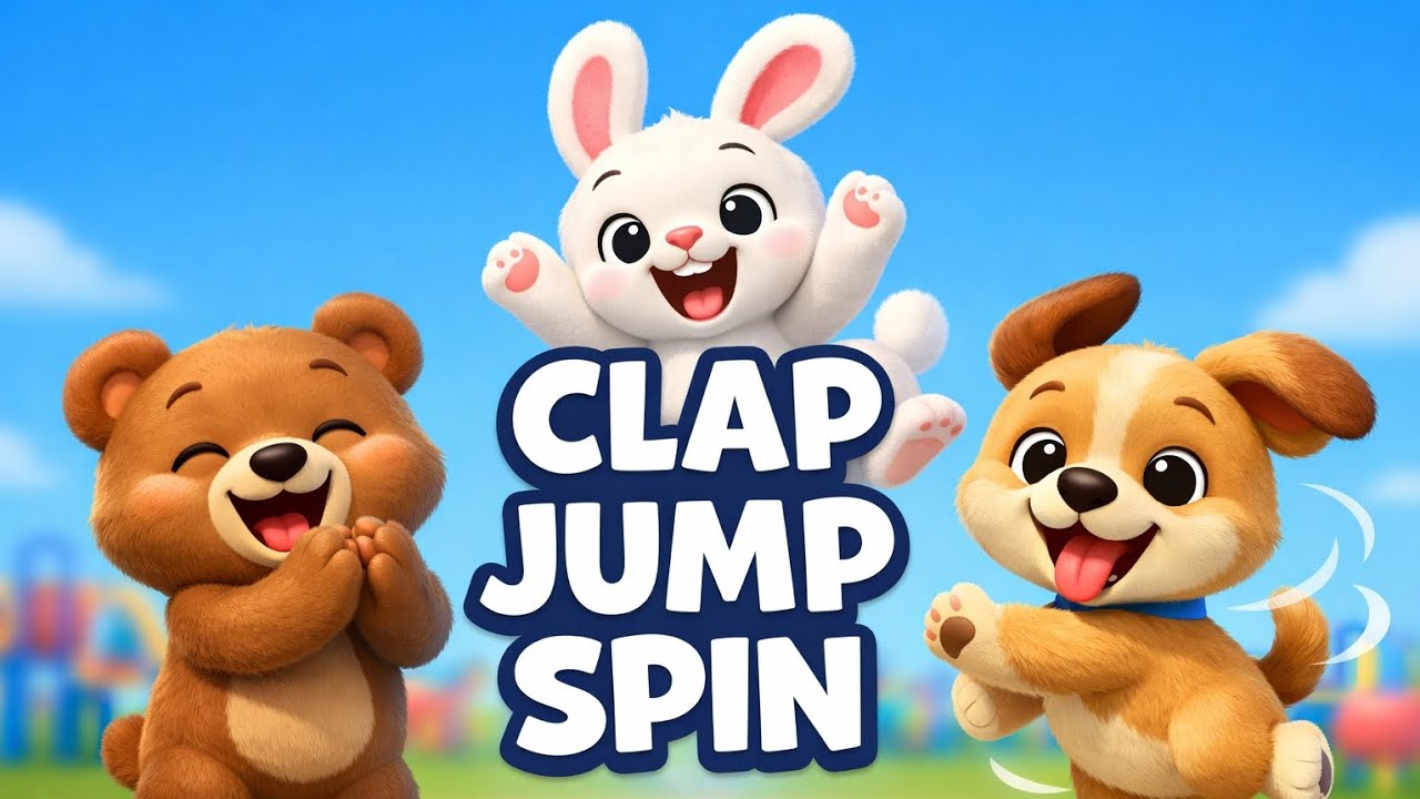 Clap, Jump & Play| Kids Action Nursery Rhymes | Little Land