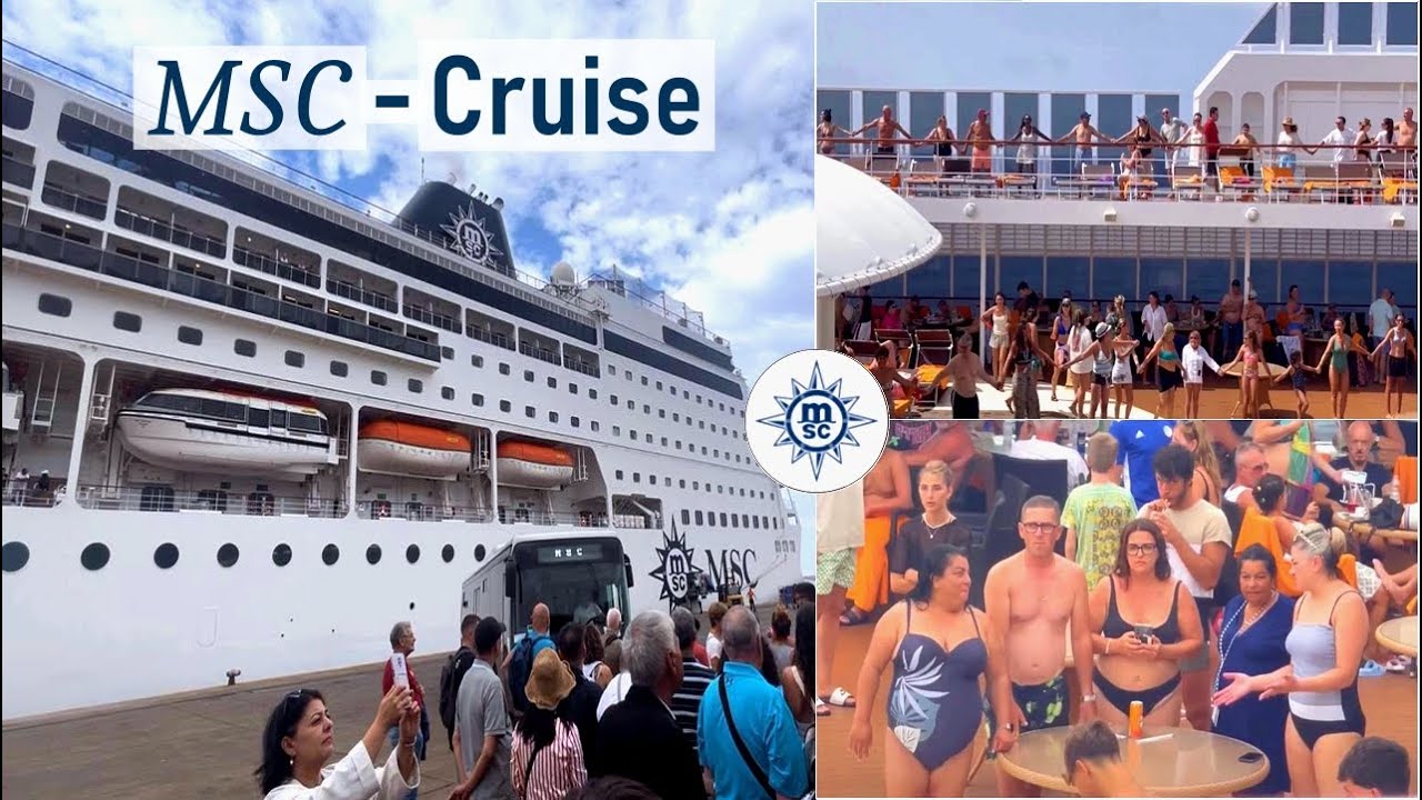 MSC - Sinfonia  . Cruise  Ship  Tour.   An unforgettable atmosphere on a cruise.