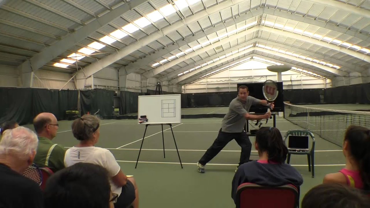 Tennis - Dynamic Doubles Tactics Seminar pt. 1 (Volley Technique)