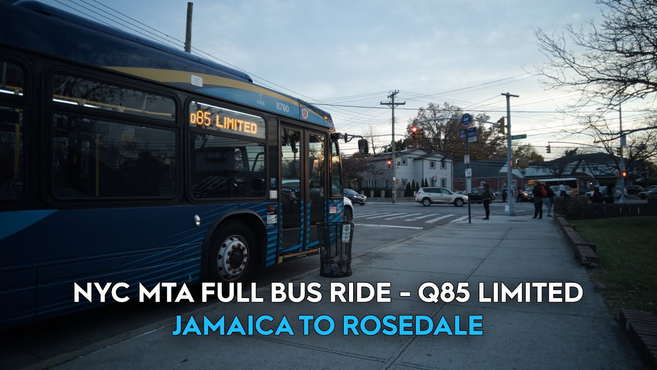 Q85 LIMITED Bus to Rosedale Ride | 2021-22 Nova Bus LFS Smartbus 8780 | MTA New York City Bus
