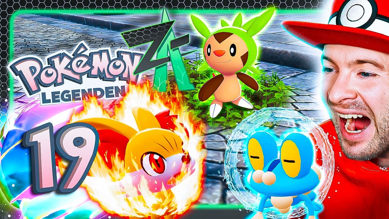 POKÉMON LEGENDEN: Z-A 🗼 #19: Kalos-Starter bekommen & Illumina City verlassen!