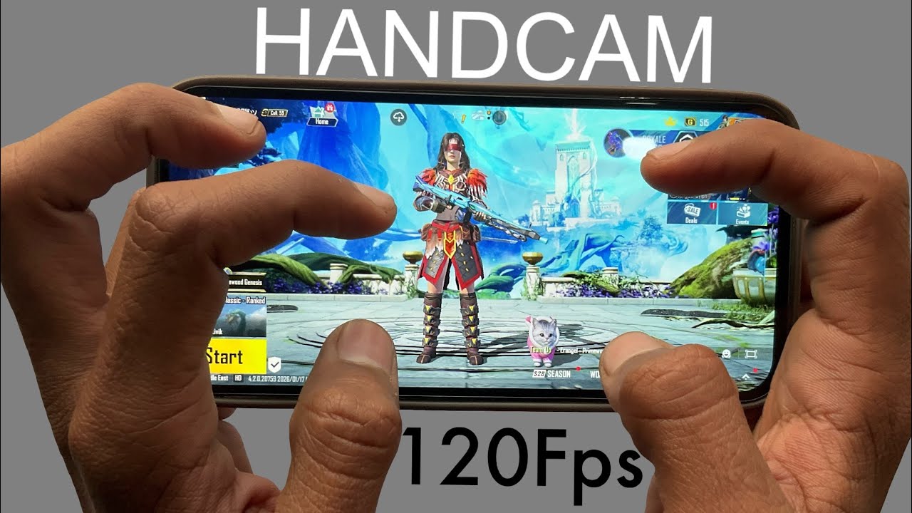 iPhone 13 Pro 120Fps Handcam Smooth GamePlay Test in PubgMobile