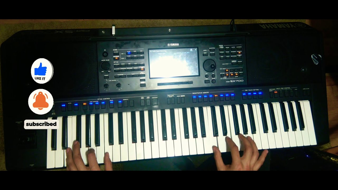 namistes man sunav  (cover) Yamaha SX700