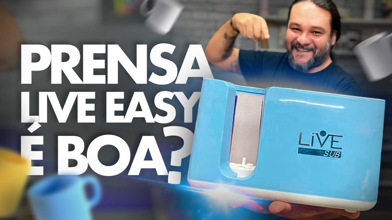 Prensa de Caneca LIVESUB EASY EXPRESS Automática! (É boa?)