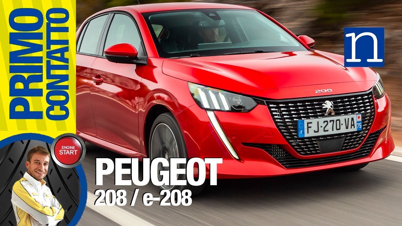 Nuova Peugeot 208 prova | Anteprima diesel / benzina / elettrica e-208 tutto un altro mondo! |