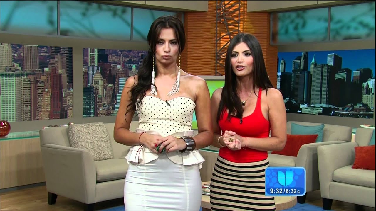 Chiquinquirá Delgado and Ceci Galliano 2012/06/19 ¡Despierta América! HD