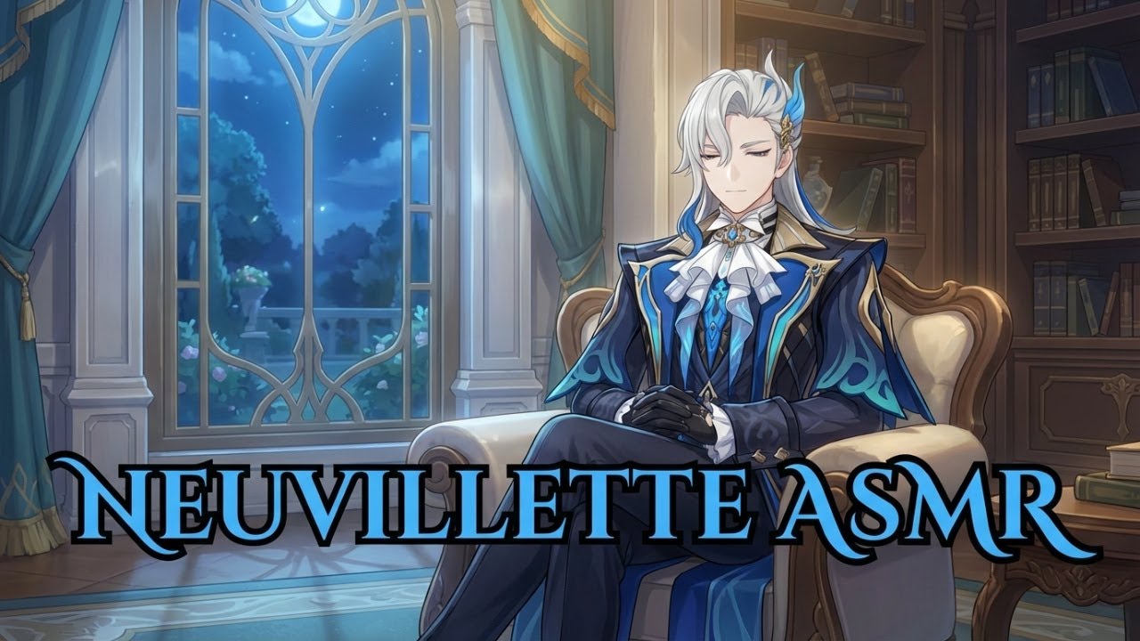 Neuvillette x Traveler - Genshin Impact ASMR