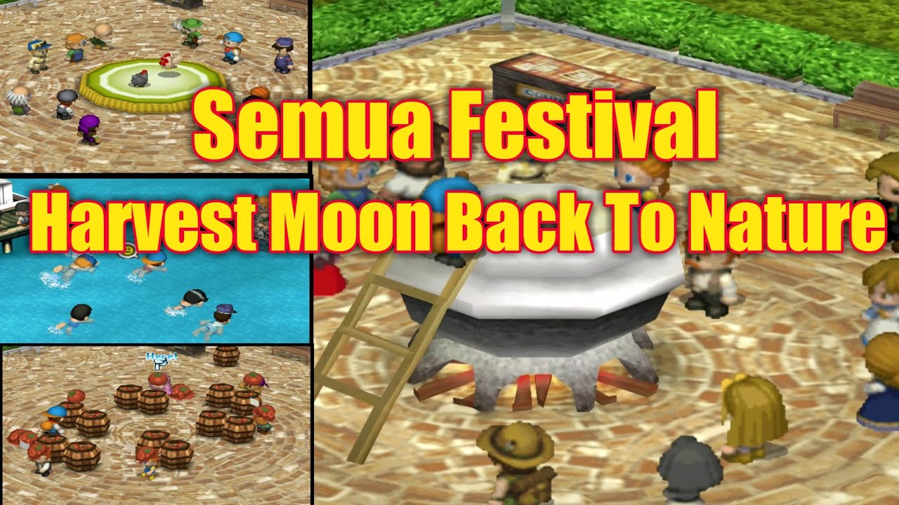 Semua Festival Yang Ada Di Harvest Moon Back To Nature