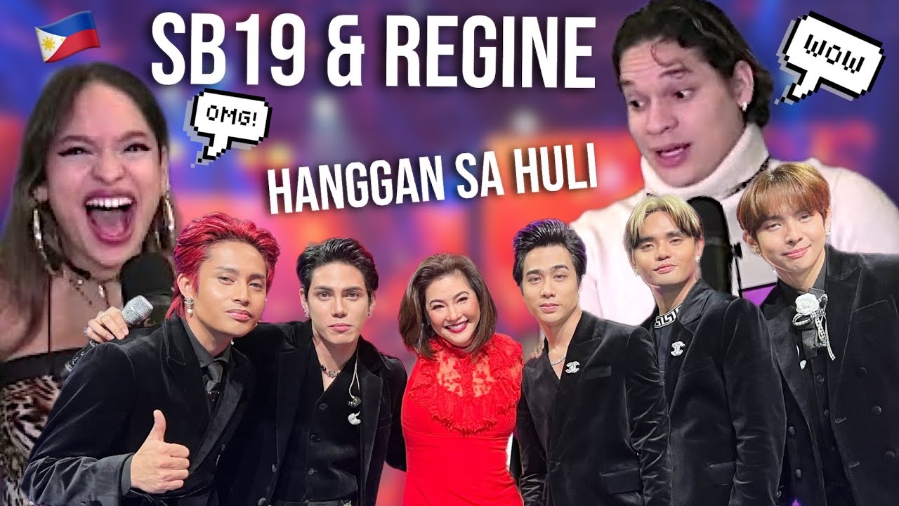 When FILIPINO TITANS Collaborate! Waleska & Efra react to SB19 & Regine Velasquez - Hanggan sa Huli