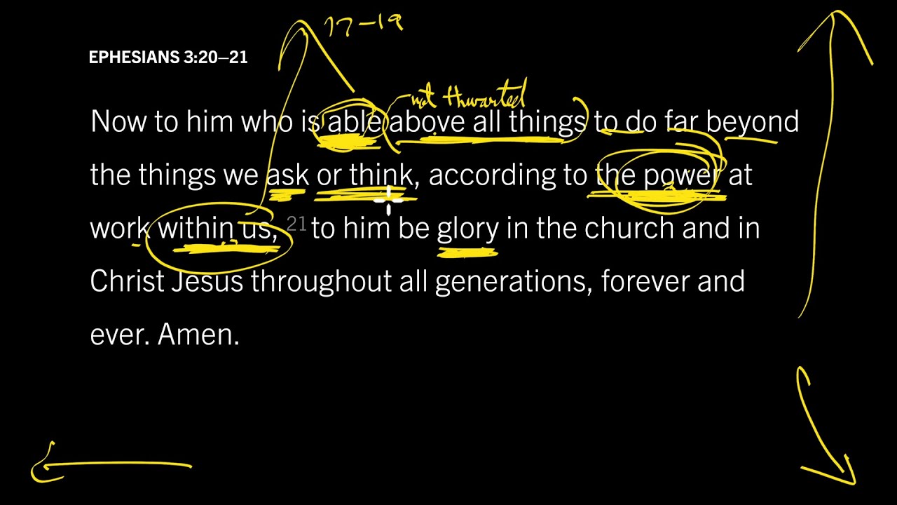 How Does It All End? Ephesians 3:20–21
