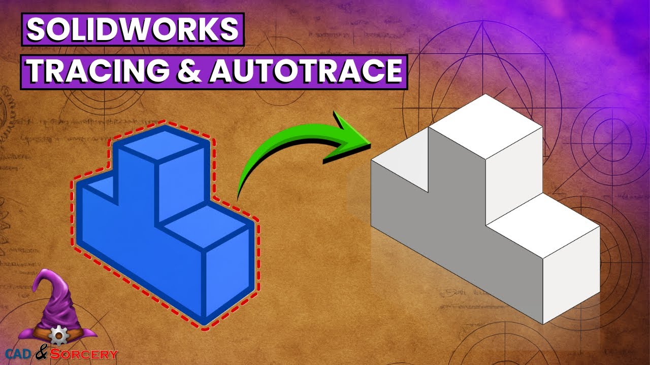 Tracing Images in SOLIDWORKS | Sketch Picture & Autotrace Workflow