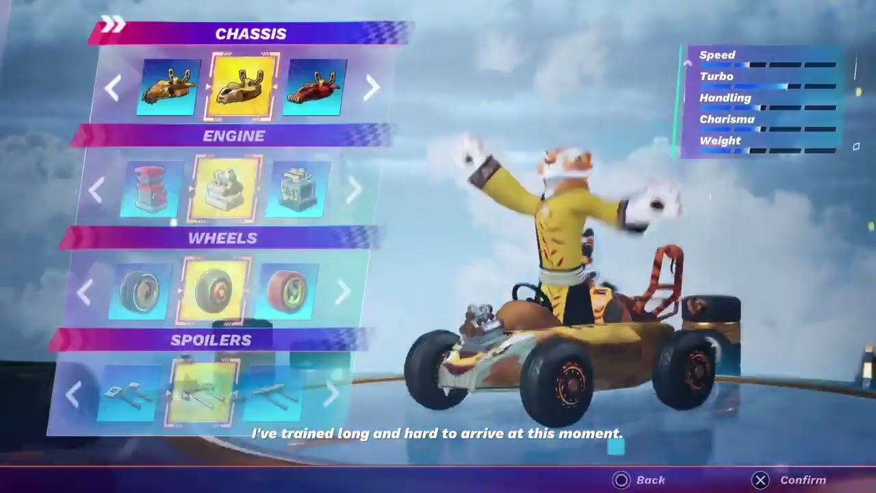 Tigress  every Cup (Turbo ) Dreamworks All-Stars Kart Racing