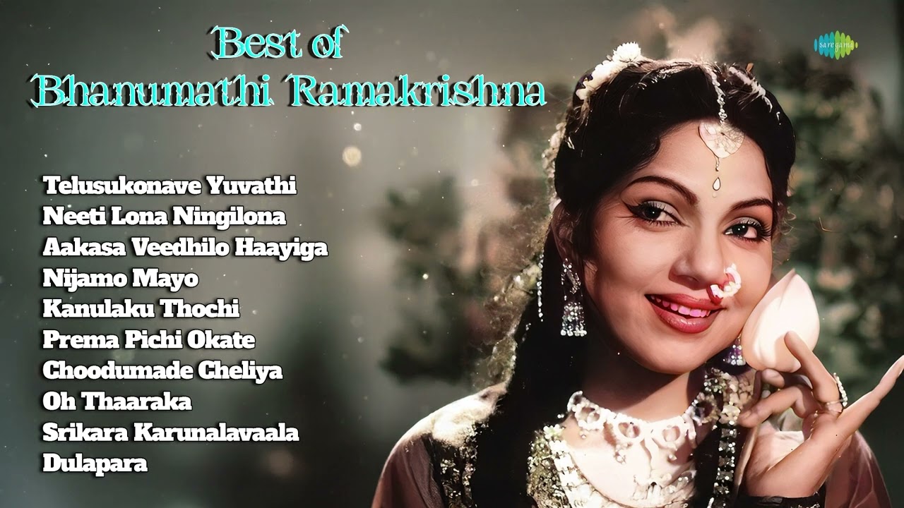 Best of Bhanumathi Ramakrishna | Telusukonave Yuvathi | Neeti Lona Ningilona | Aakasa Veedhilo