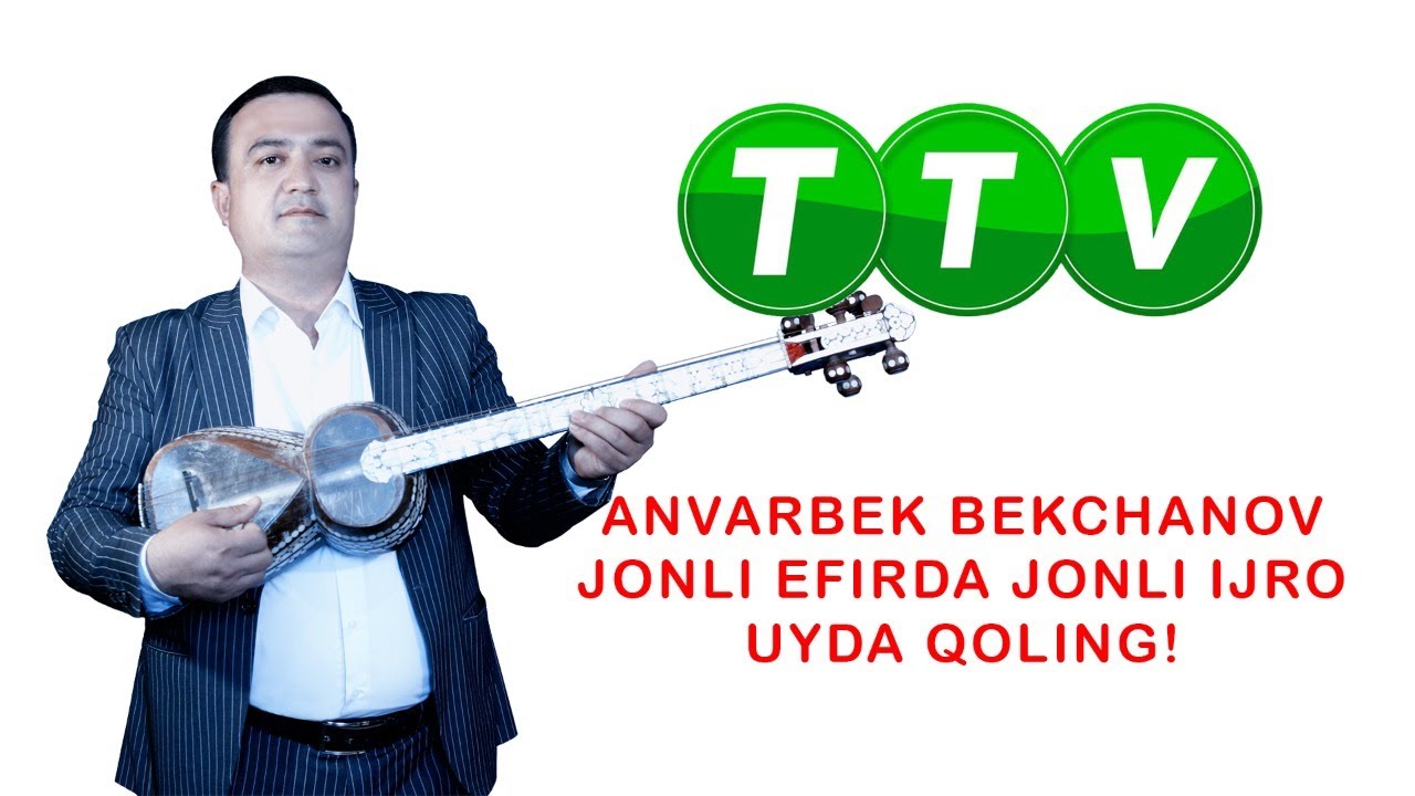 Anvarbek Bekchanov Jonli efirda Jonli Ijro #UydaQoling