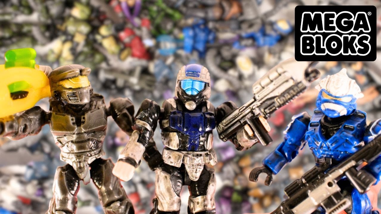 HUGE 100+ Halo Mega Bloks Figure Haul!