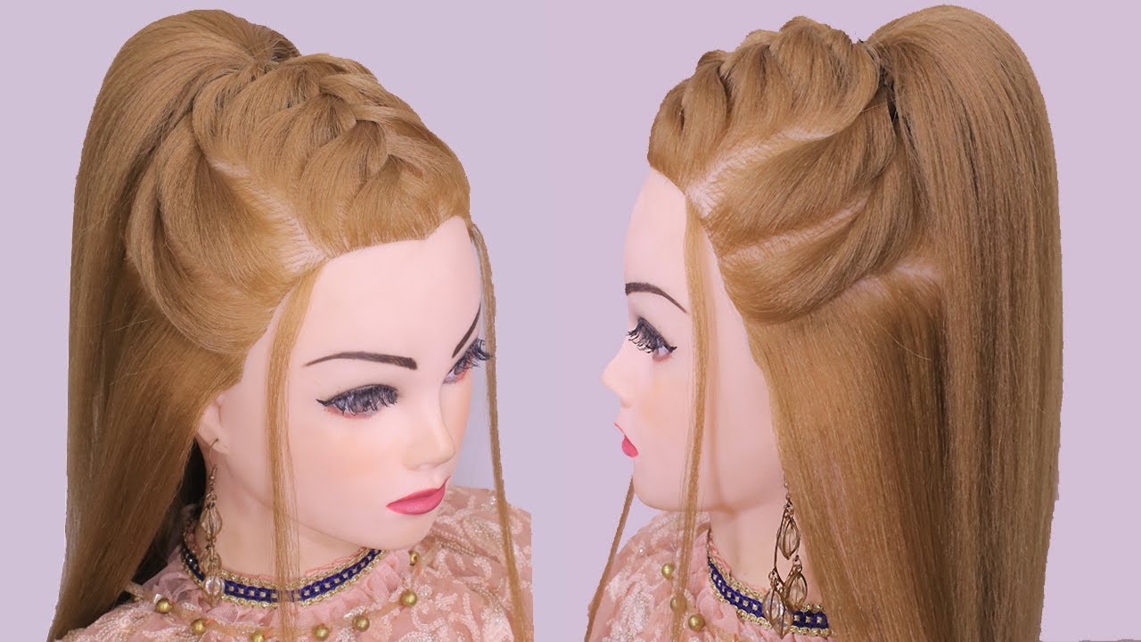Stylish Best Ponytail: Easy French Braid Hairstyles for Weddings & Holi Celebrations