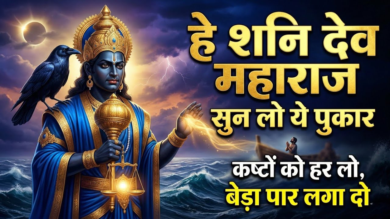 ​हे शनि देव महाराज सुन लो ये पुकार | Hey Shani Dev Maharaj | Shaniwar Special Bhajan | Murlidhun AI