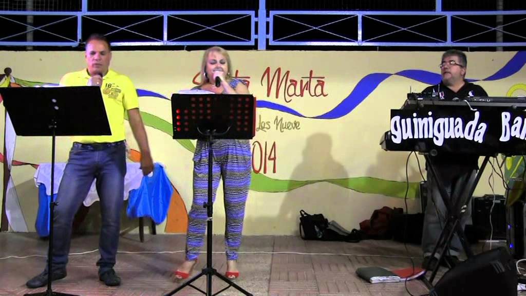 Grupo Musical Guiniguada Band Plaza Valle Los Nueve Bajo Telde 19 7 2014