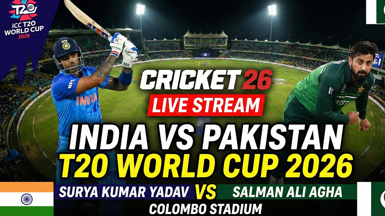 🔴 IND vs PAK Maha Muqabla! 🇮🇳🇵🇰 T20 World Cup 2026 | Full Nazara Live 🔥