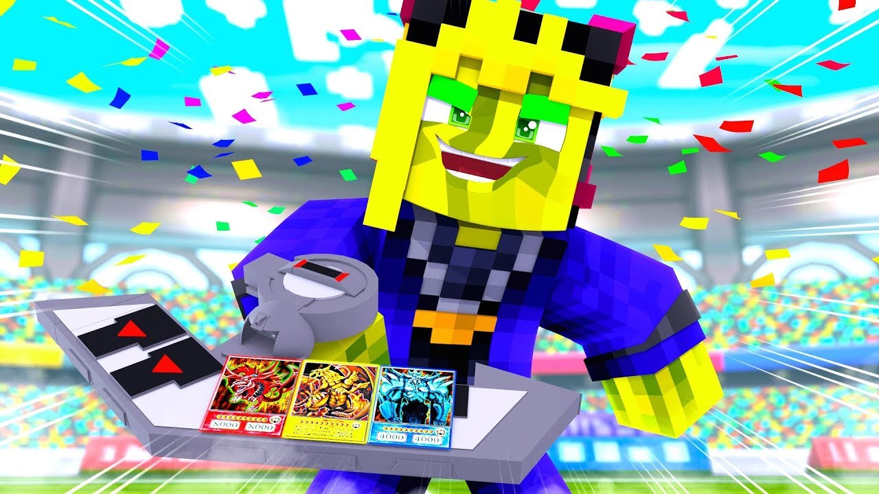 YU-GI-OH! in MINECRAFT SPIELEN?! **DUELL**