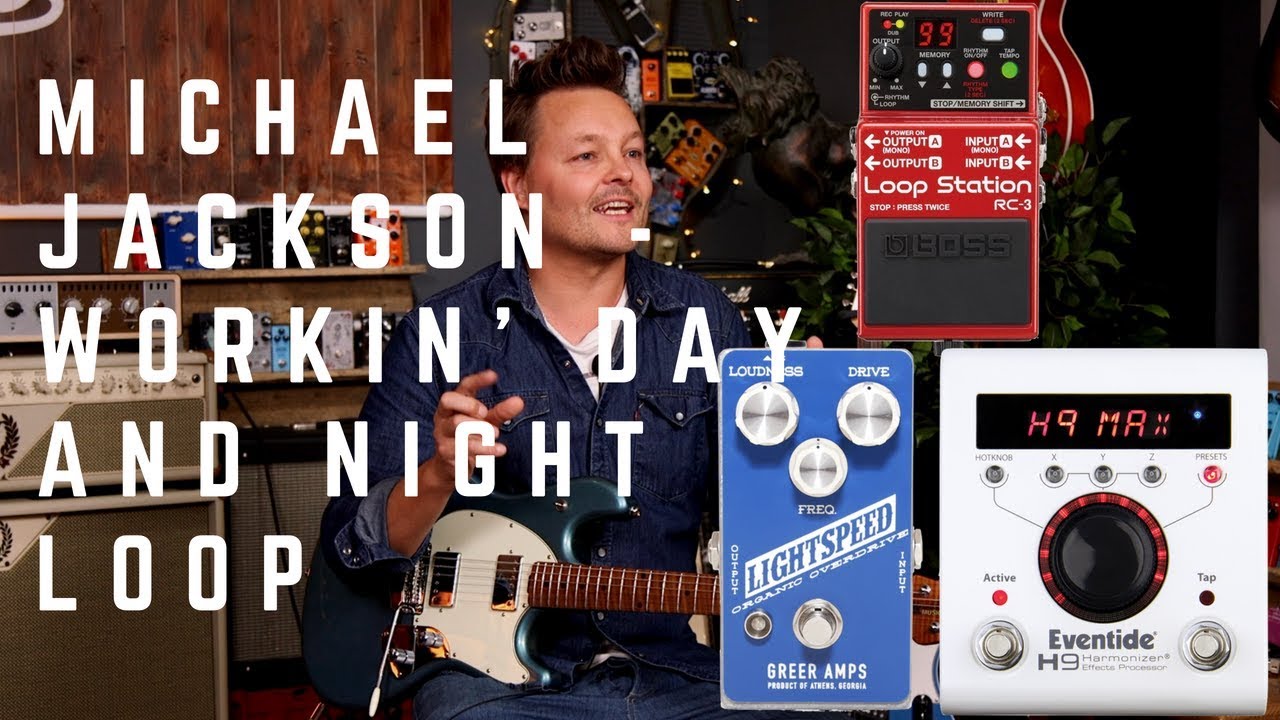 Workin' Day and Night - Michael Jackson Guitar Loop