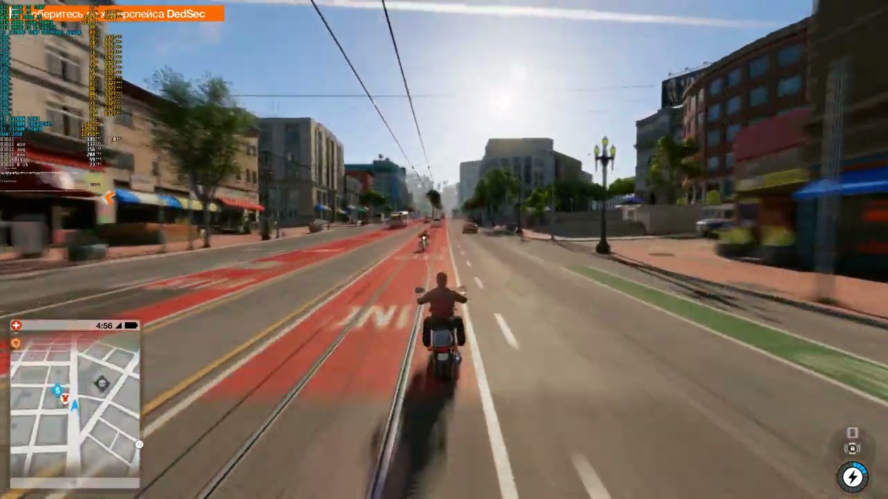 Watch Dogs 2 i7 13700k DDR4 3200 RTX 3080 12gb full hd