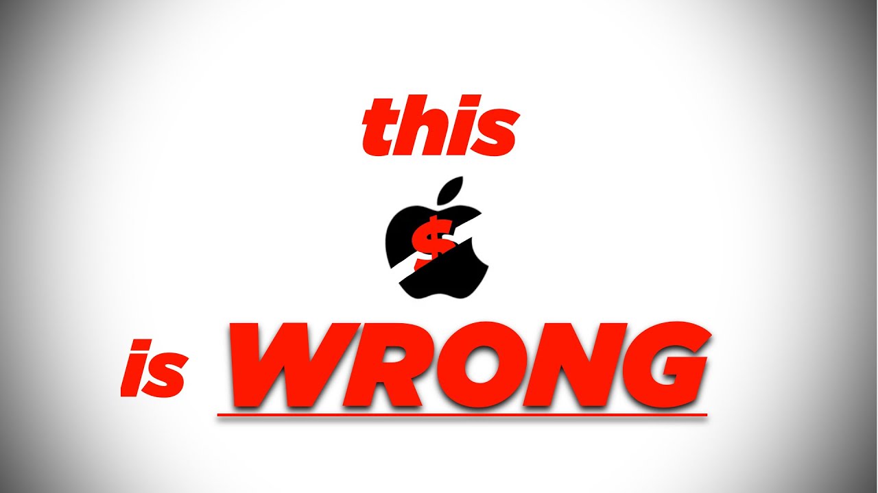 Новая подписка Apple — это НЕПРАВИЛЬНО.