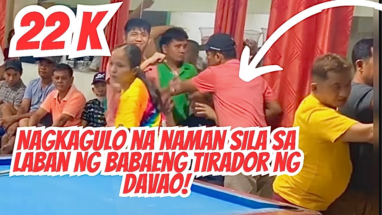 Babaeng tirador ng Davao Rica Rendal 🆚 Jerry Rematch 22 k August 2023