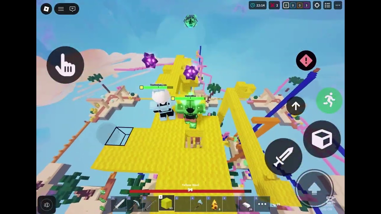Trying To Escape Silver 4 In Roblox Bedwars #fyp #foryou 