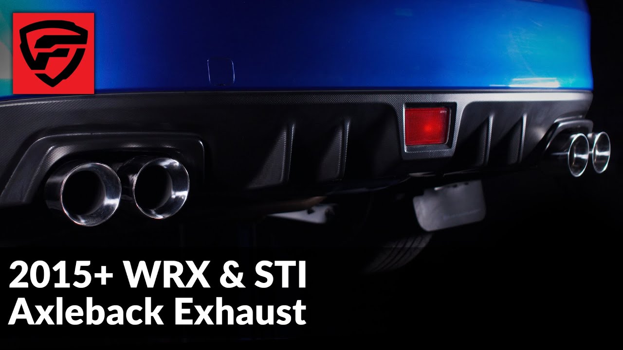 FactionFab 2008-2014 / 2015+ WRX And STI Sedan Axle Back Exhaust Install
