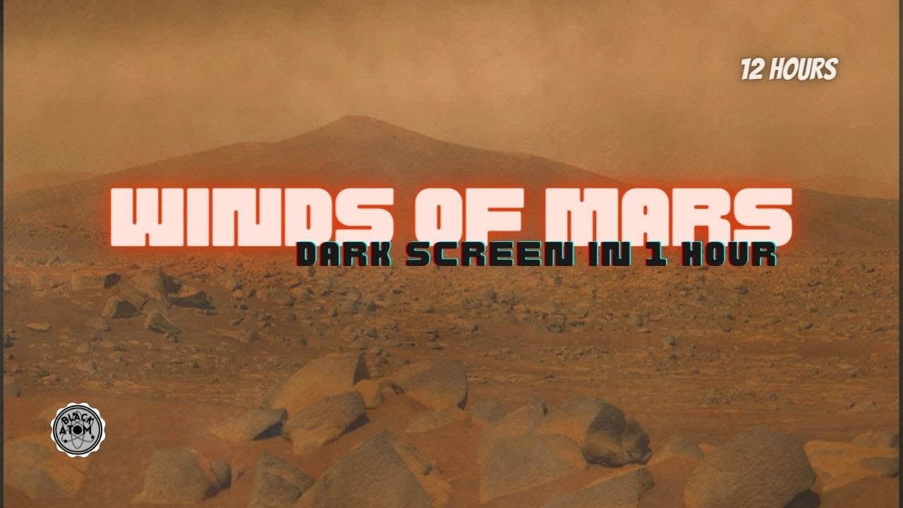 💨 Mars Wind Sounds for Tranquil Sleep | Relaxation and Deep Sleep #sleep #wind