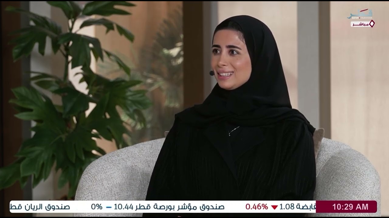 مقابلة تلفزيون قطر للحديث عن البرامج التعليمية في حديقة القرآن النباتية