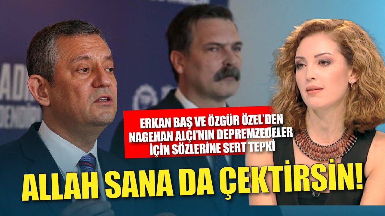Nagehan Alçı'nın depremzedeler için sözlerine sert tepki: Allah sana da çektirsin!