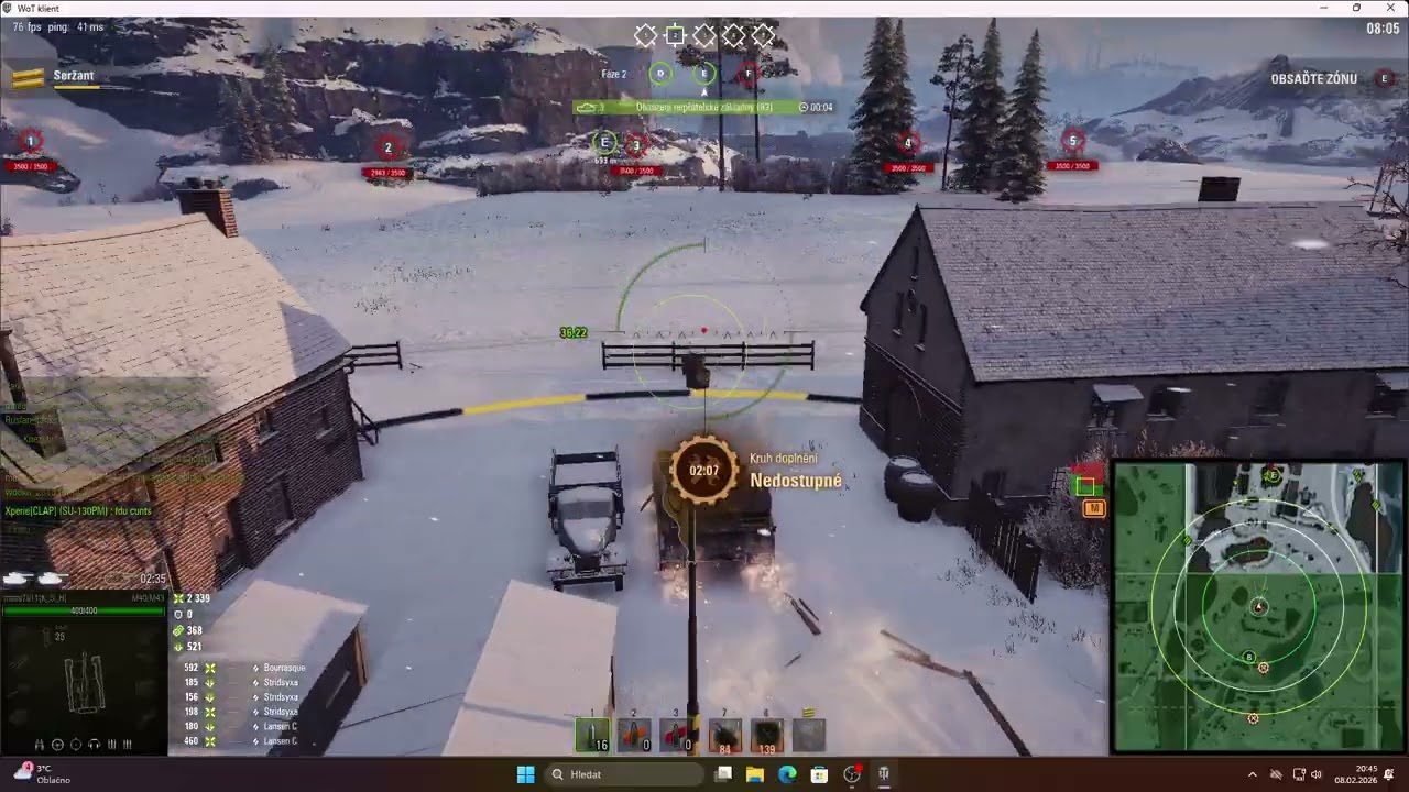 World of tanks dělomrd  FRONTOVÁ LINIE 2