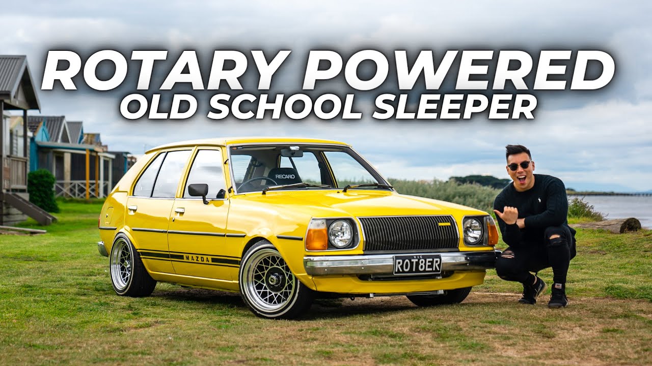 BRIDGEPORTED 12A Mazda 323 GLC — шаловливый старомодный роторный спальное место