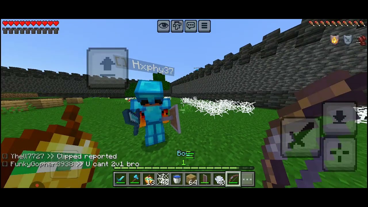 I'm back First Video on Straight pvp server froze at the end so I had to end Video