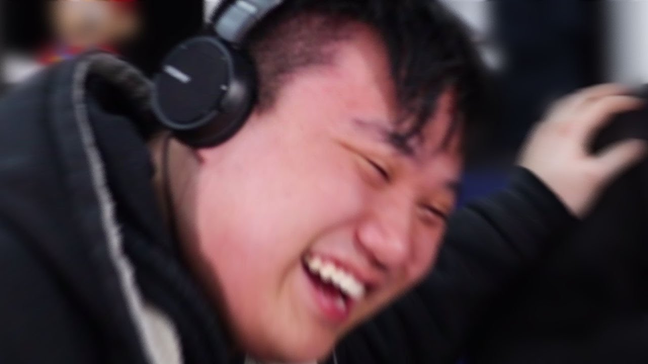 He laughed til he cried