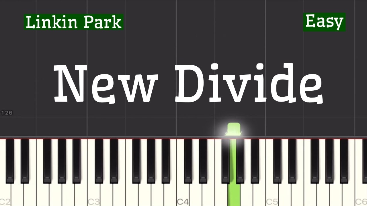 Linkin Park - New Divide Piano Tutorial | Easy