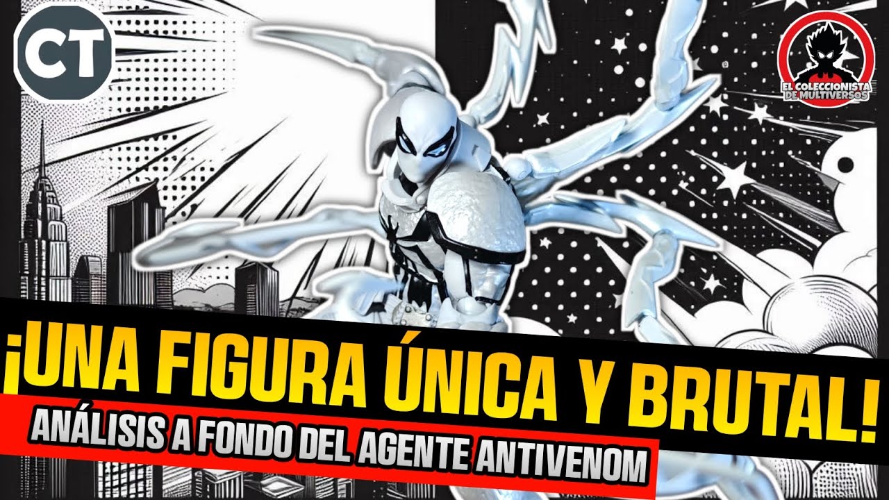 💥 TREMENDO AGENTE ANTIVENOM CT Toys review en Español! 