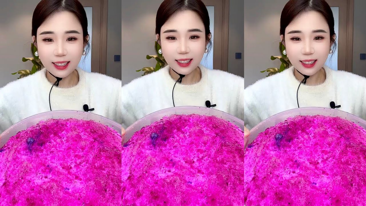 ASMR ICE EATING YY