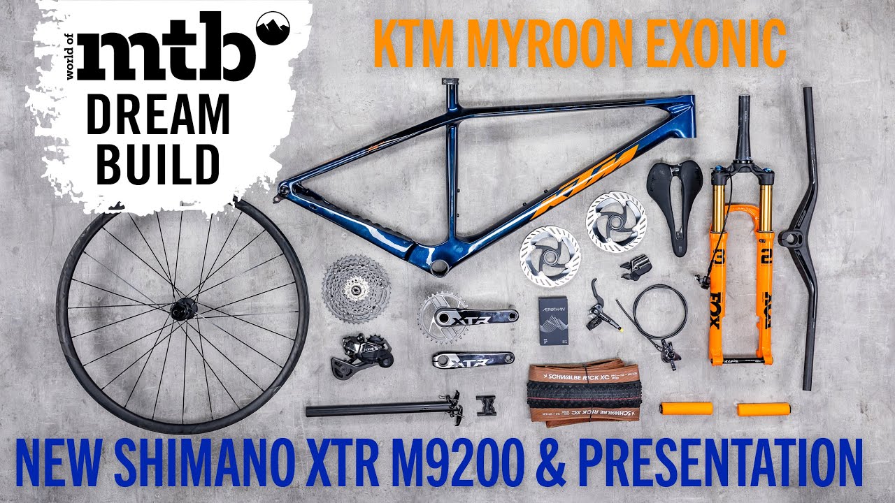 NEW! KTM Myroon with Shimano XTR M9200 I Dream Build #worldofmtb #ktmbikes #xtrm9200 #crosscountry